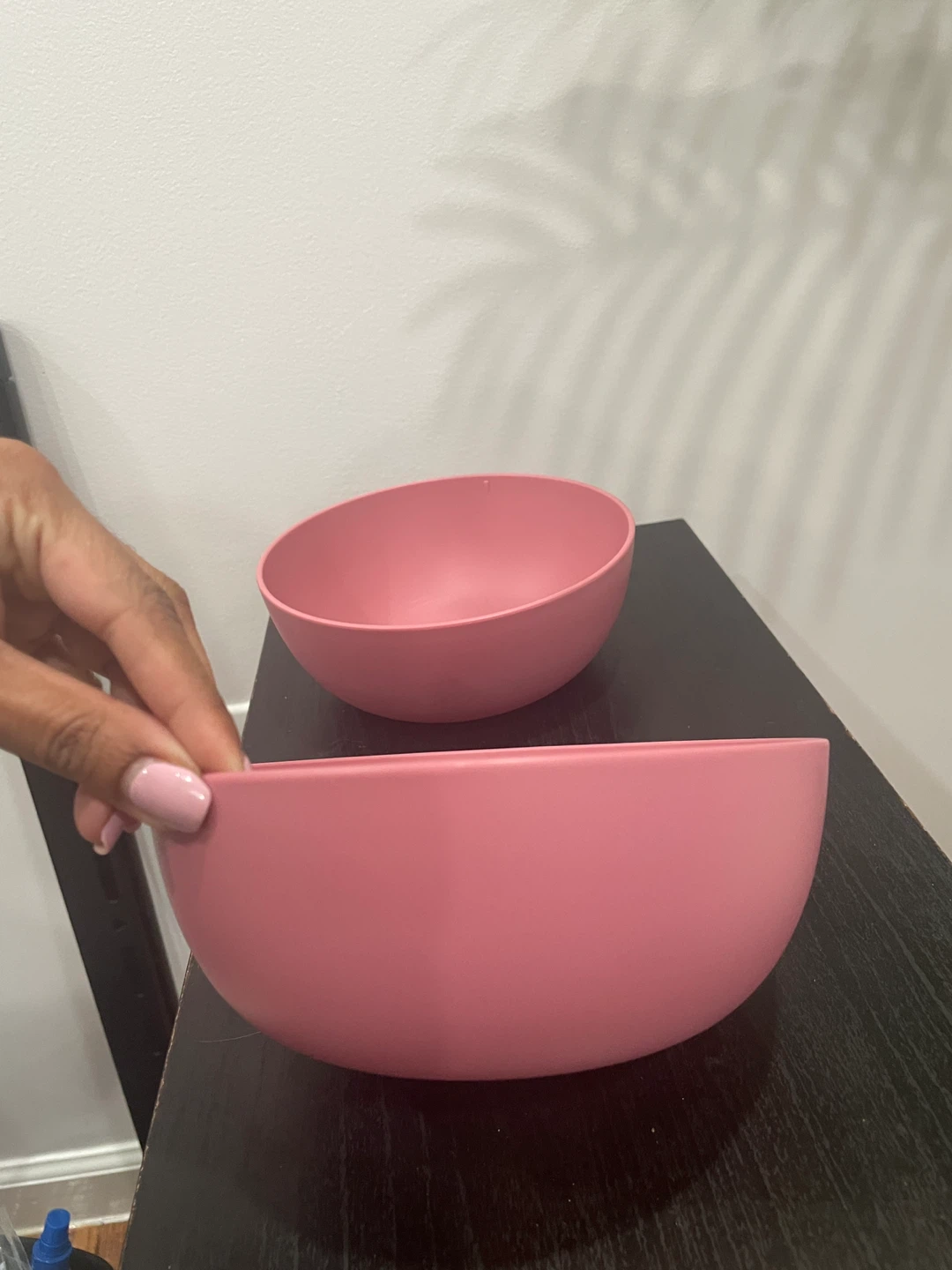 Pink Serving Bowls (Set of 2)