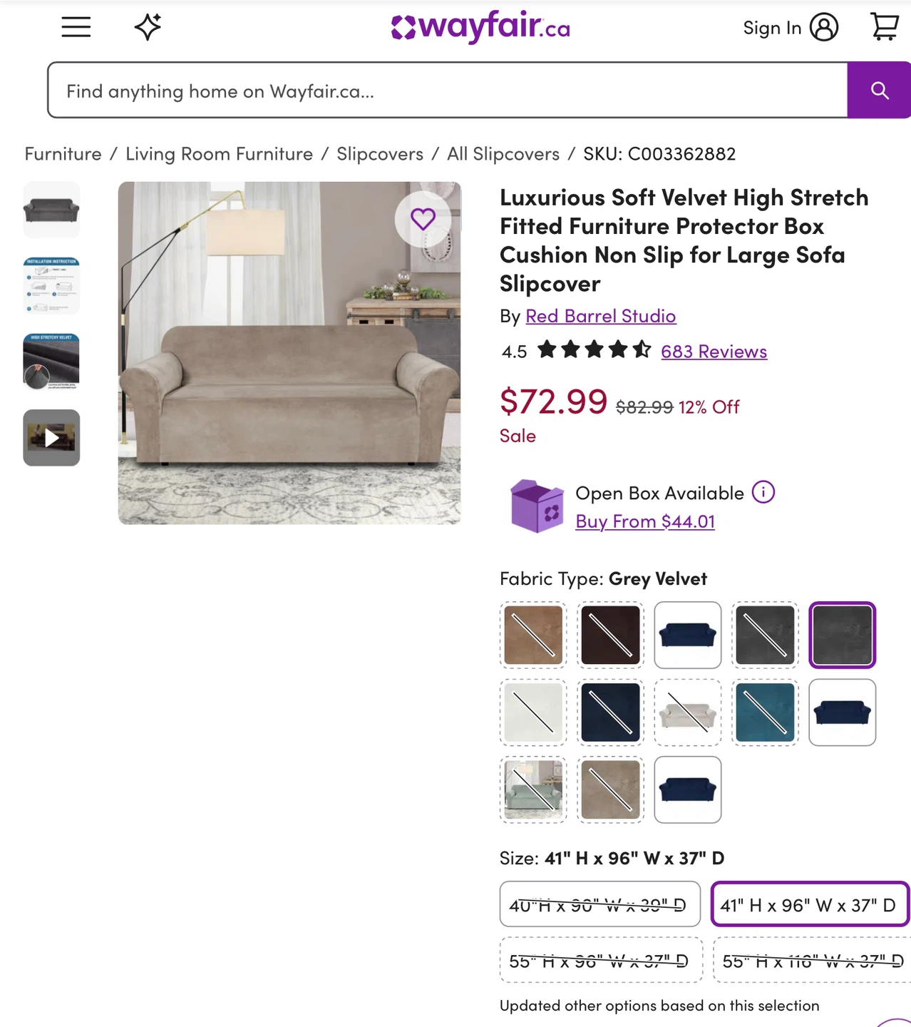 2-3 seater large comfy couch cover