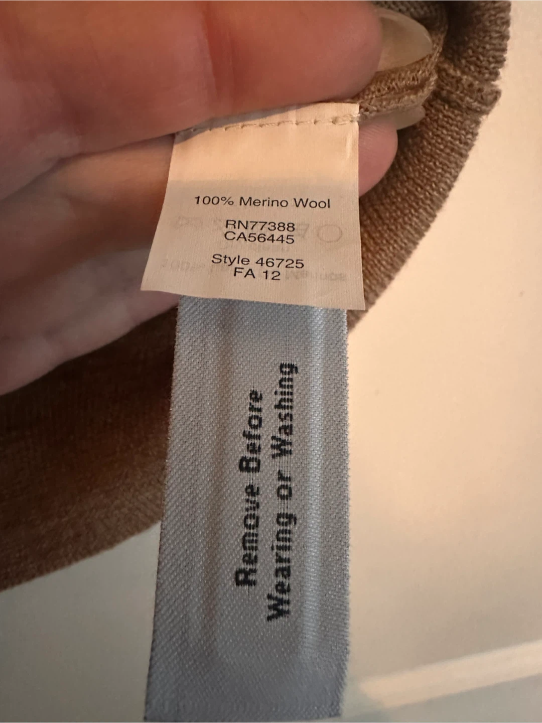 J. Crew Brown Merino Wool Sweater - Medium - photo 3