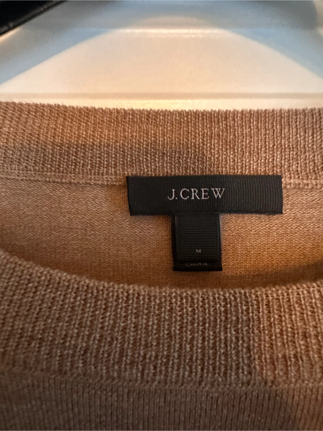 J. Crew Brown Merino Wool Sweater - Medium - photo 2