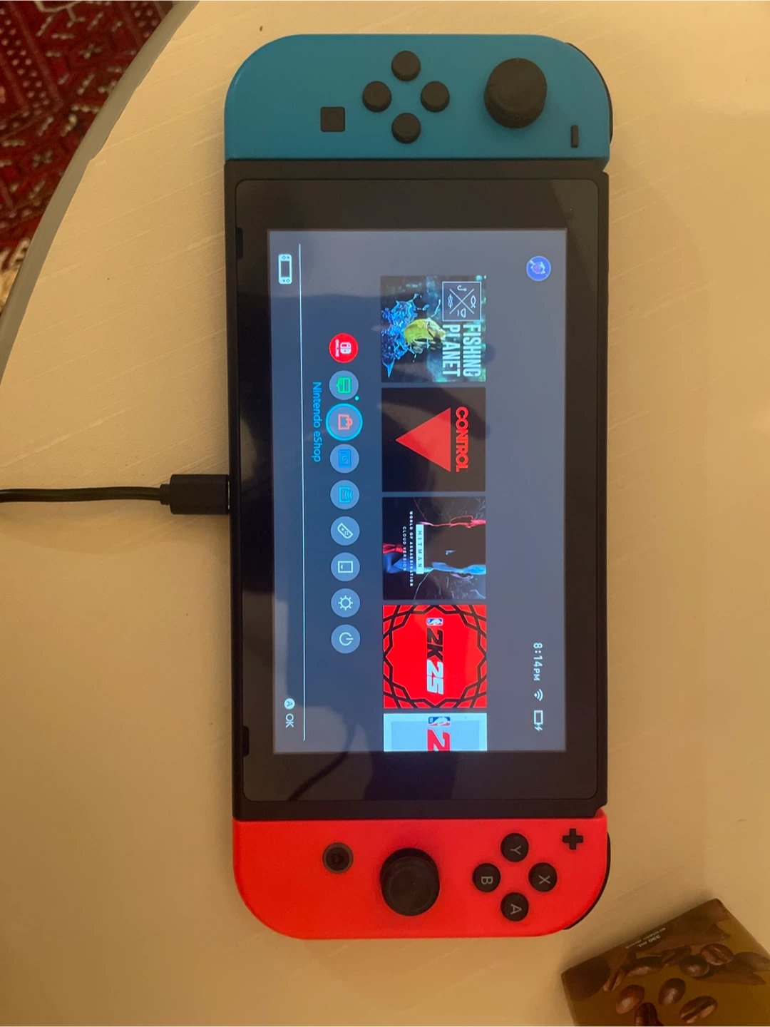 Nintendo Switch Console - Blue/Red Joy-Cons - photo 2