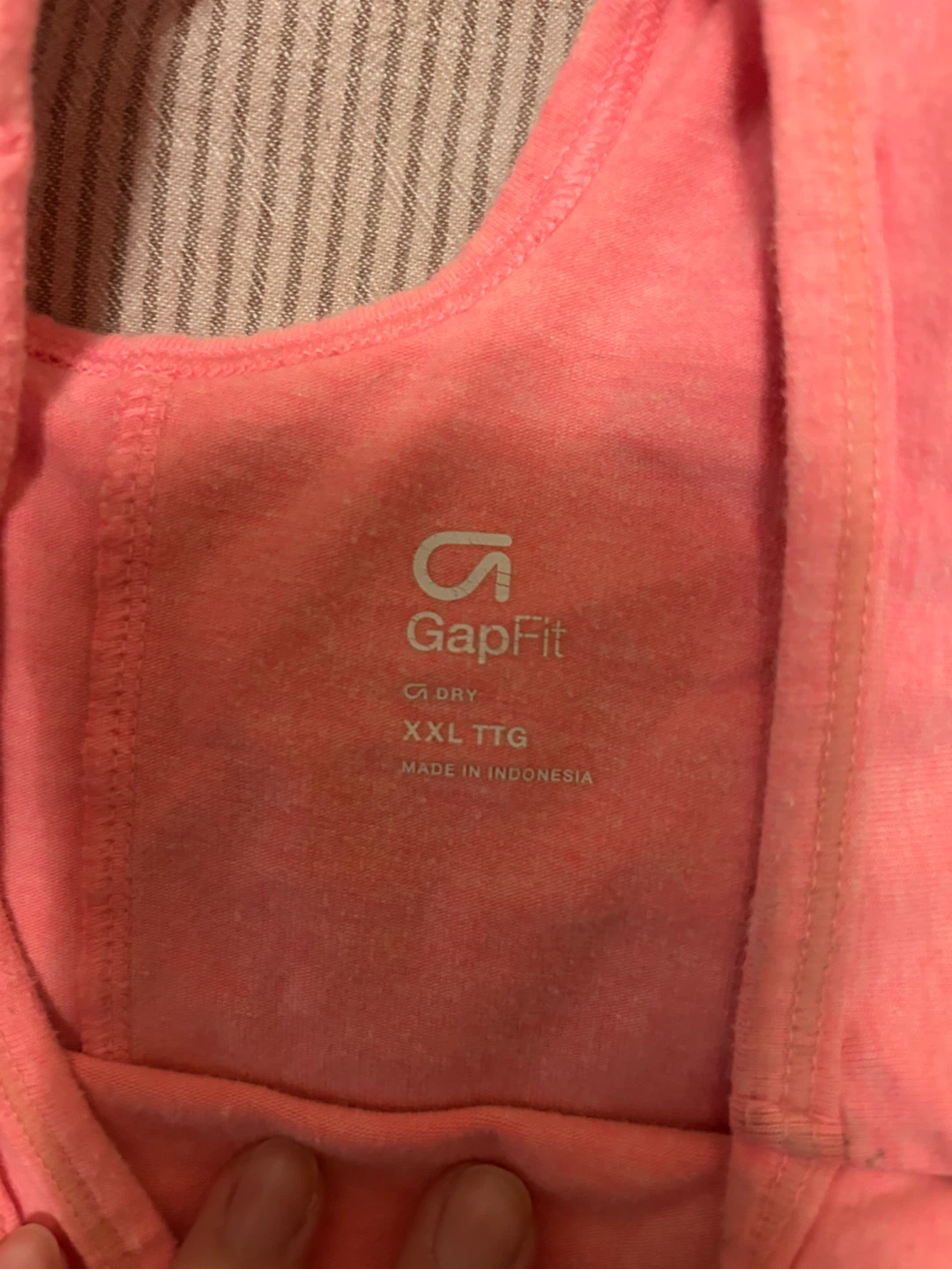 GapFit Pink Tank Top Girl’s XXL (Women’s Small) - photo 2