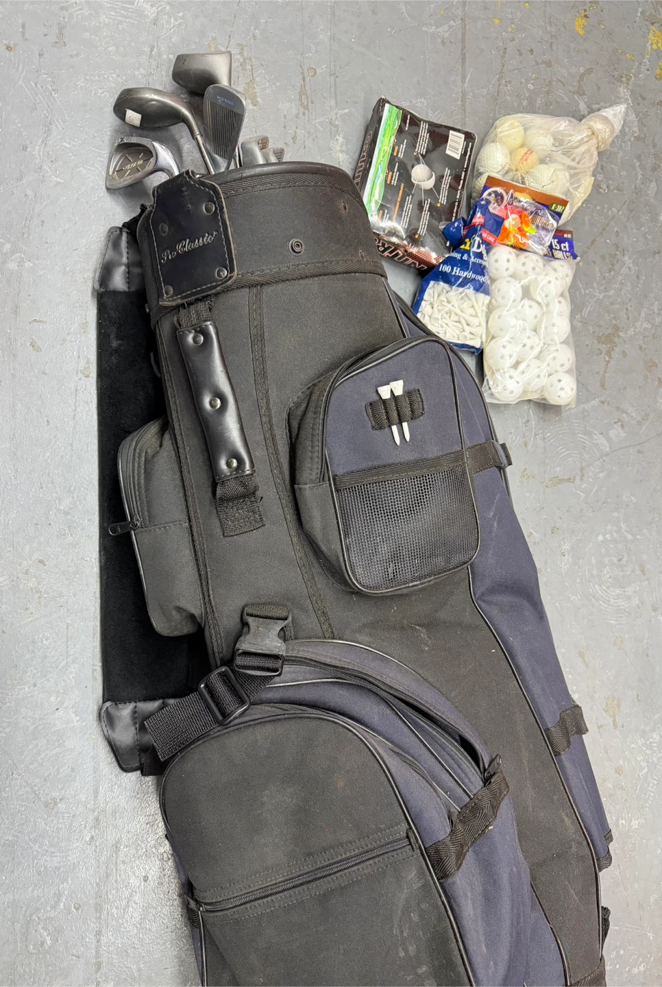Northwestern Golf Club Set with Golf Bag and Accessories