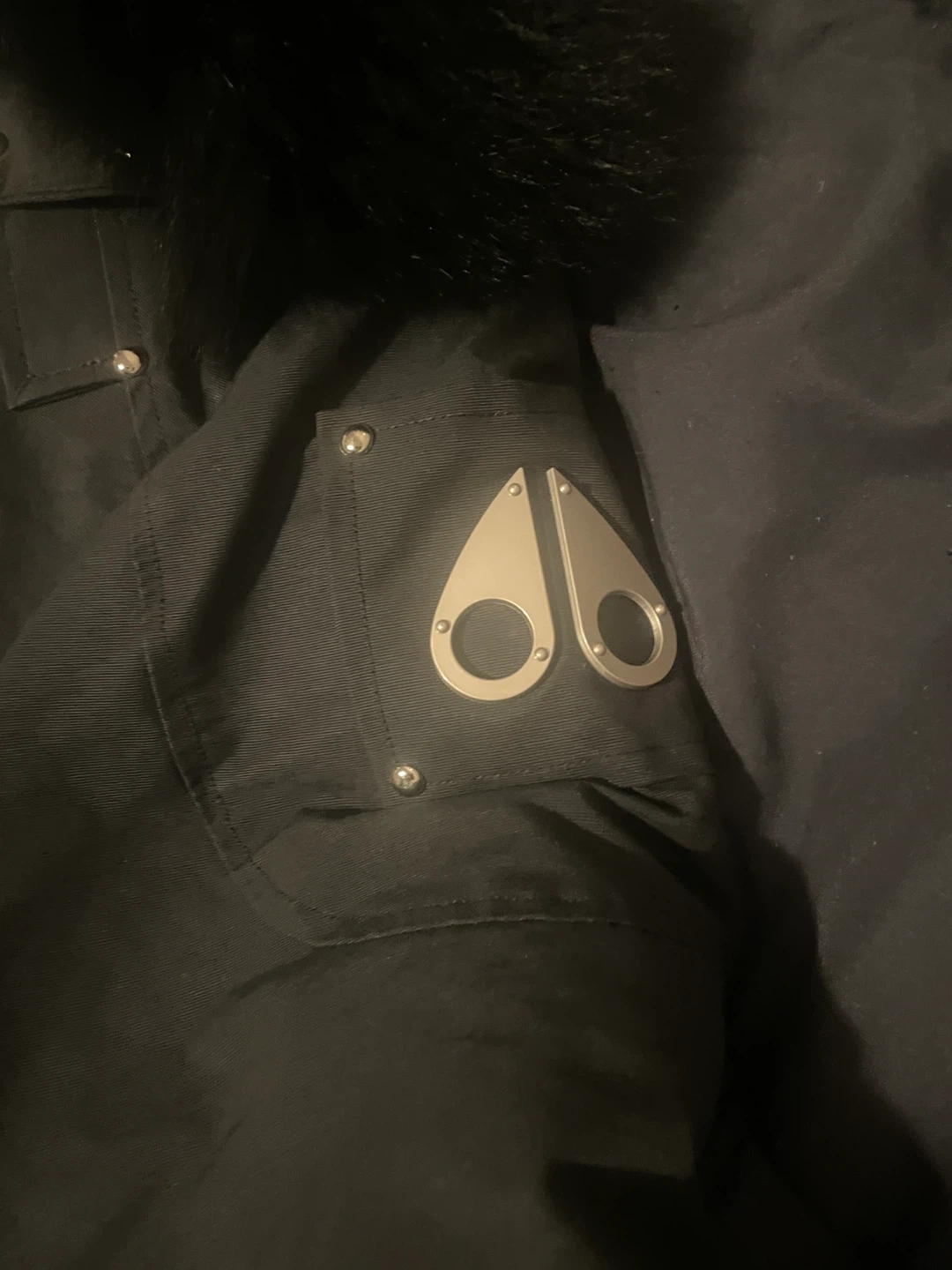 Moose Knuckles Black Down Filled Jacket - photo 3