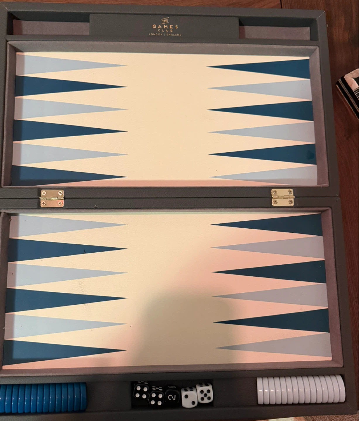 The Games Club London Backgammon Set