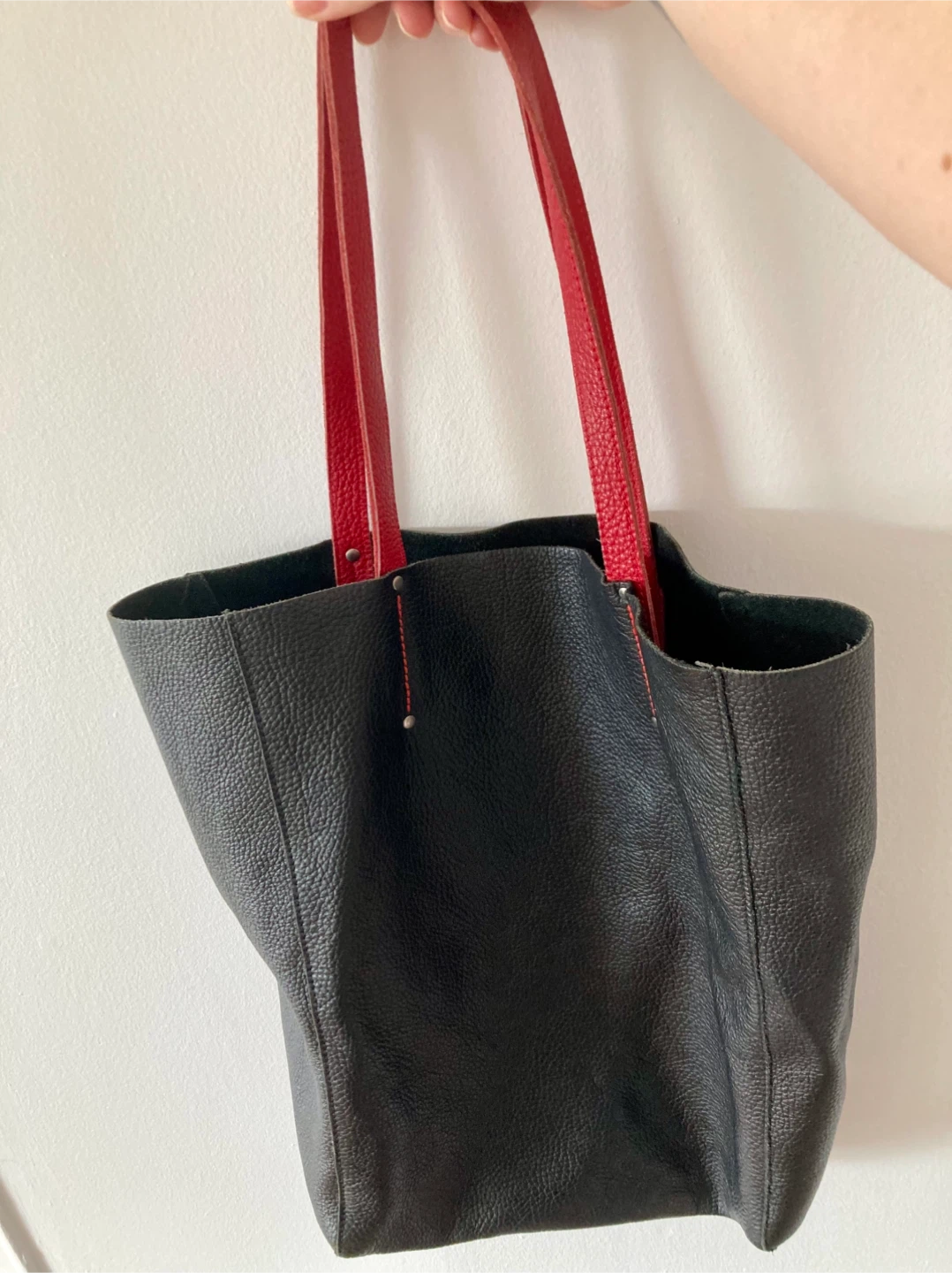 Roots Leather Tote