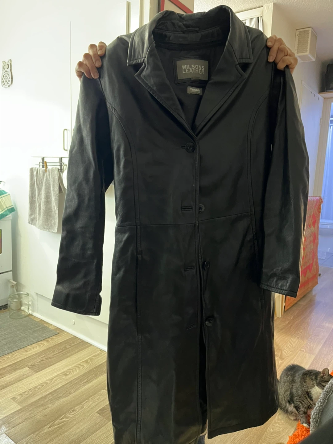 Wilsons Leather  Coat Size L