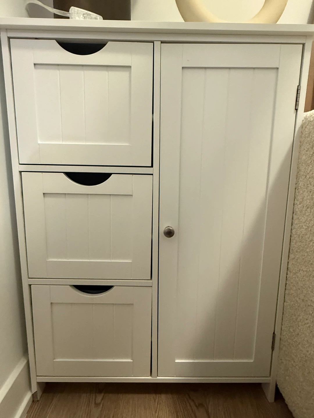 VASAGLE Bathroom Floor Storage Cabinet with 3 Drawers - photo 3