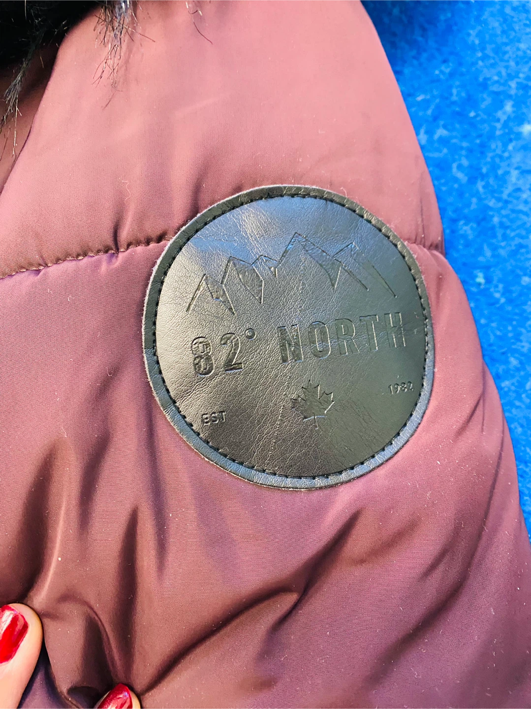 Winter Jacket (like new) - 82° North Maroon Jacket - photo 4