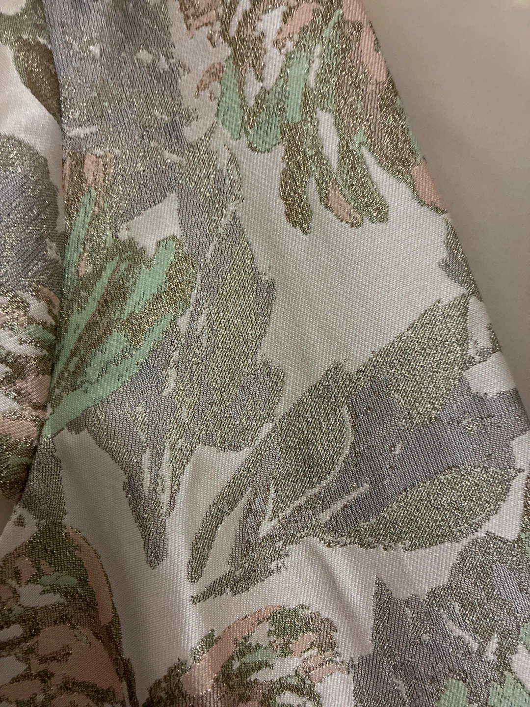 New Vince Camuto Jacquard Metallic Fit and Flare Dress Size 10 - photo 5