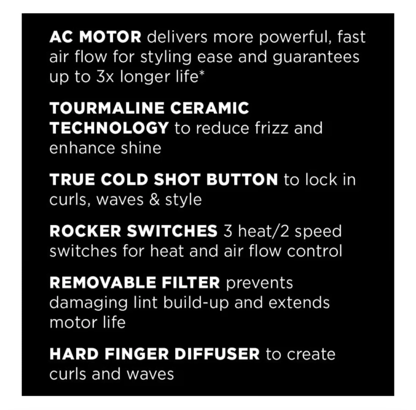 Conair InfinitiPro Hair Dryer - photo 4