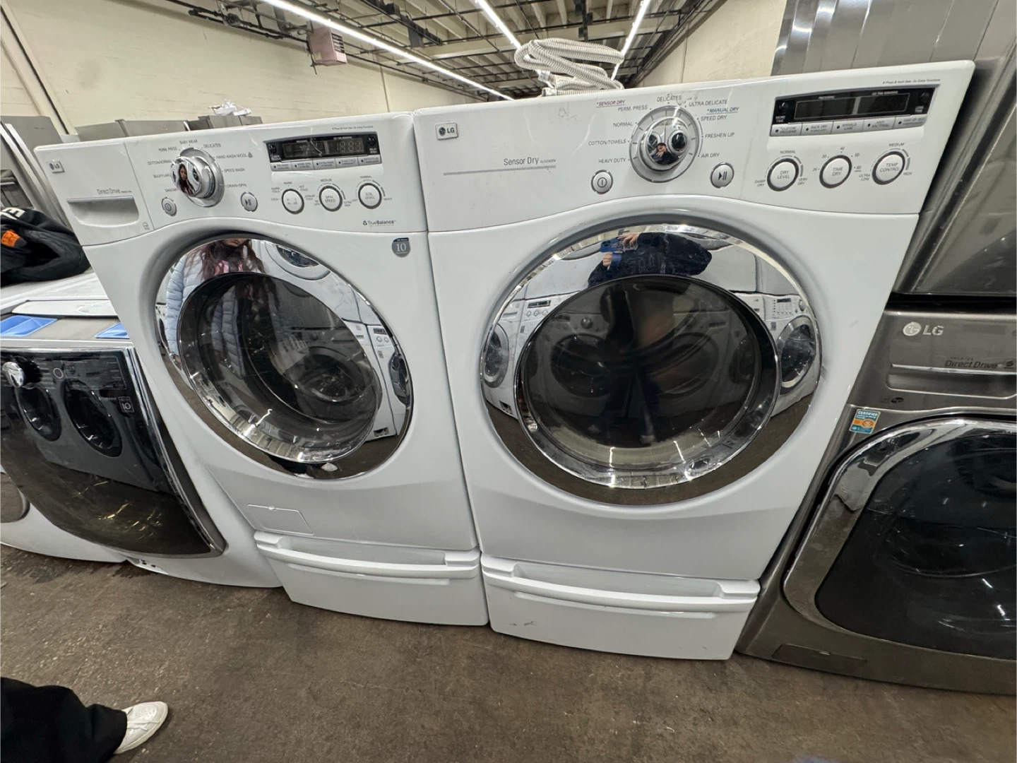 I sell LG washer and dryer