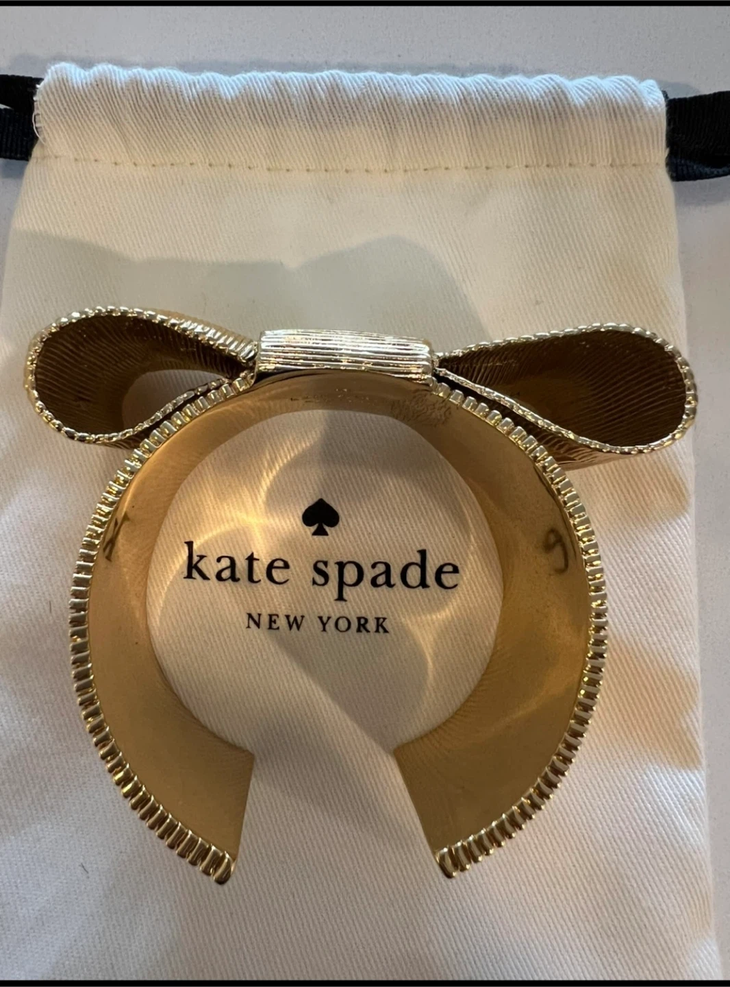 Kate Spade New York Gold Bow Cuff Bracelet - photo 3