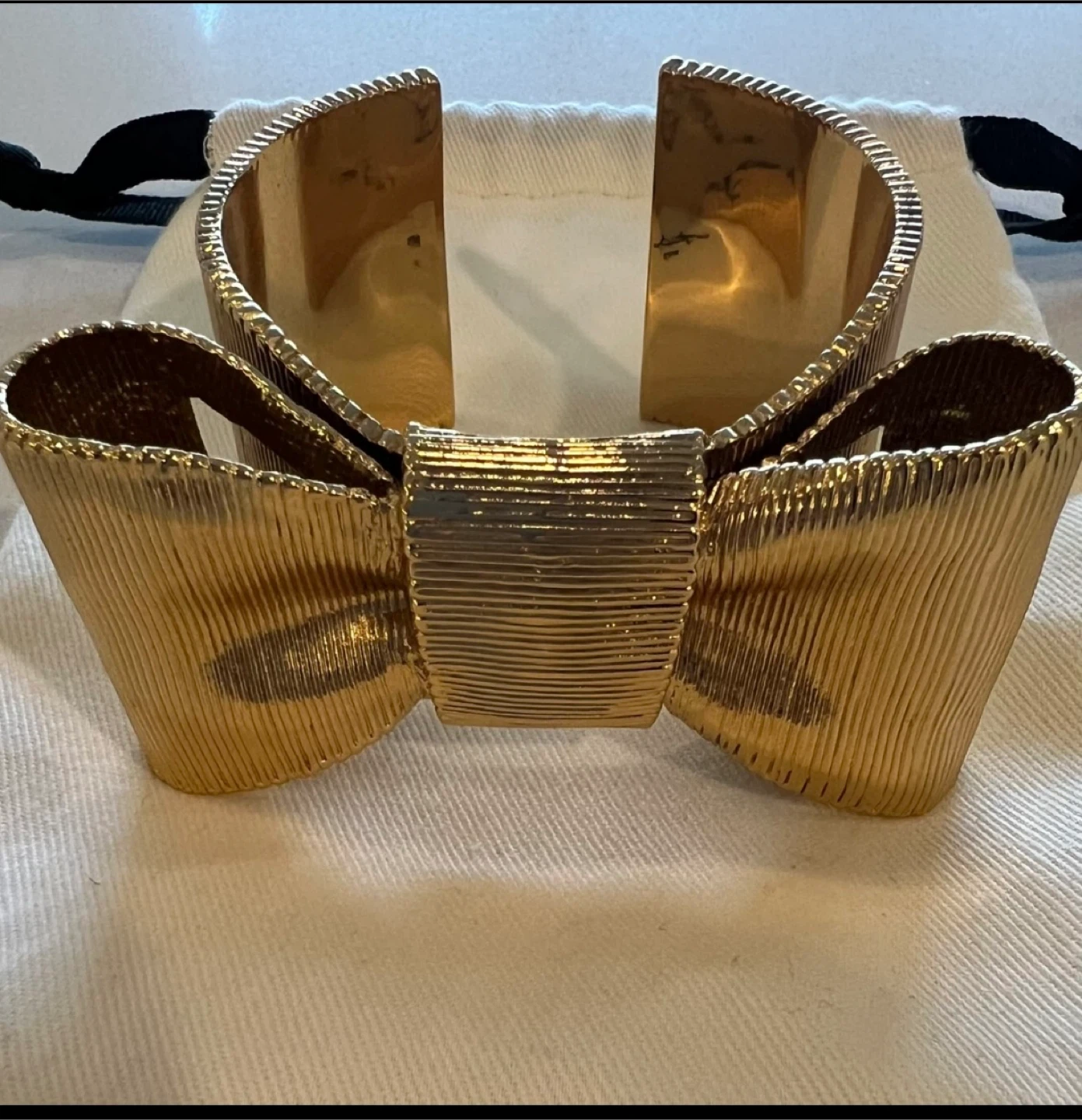 Kate Spade New York Gold Bow Cuff Bracelet