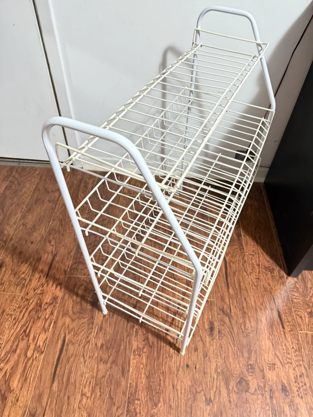 White 4-Tier Wire Shelf Storage Rack - photo 3