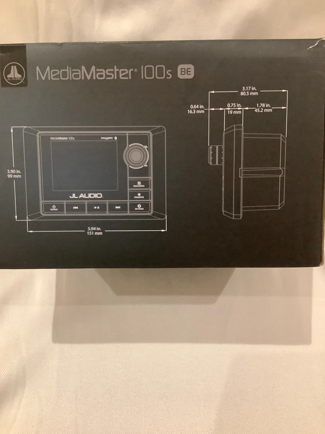JL Audio MediaMaster 100s BE Marine Source Unit - photo 3