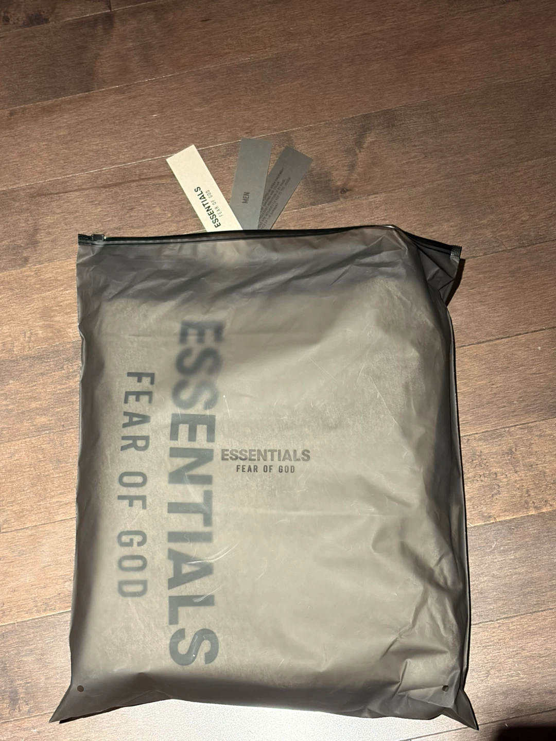 (FW24) AUTHENTIC Fear of God Essentials Hoodie - Heather Grey - photo 5