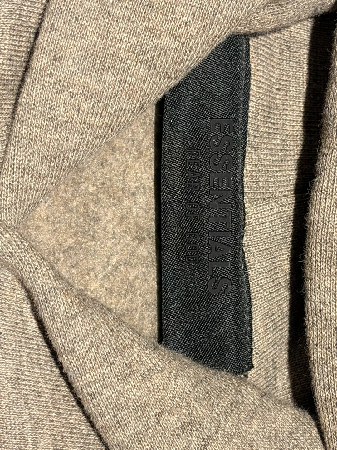 (FW24) AUTHENTIC Fear of God Essentials Hoodie - Heather Grey - photo 4