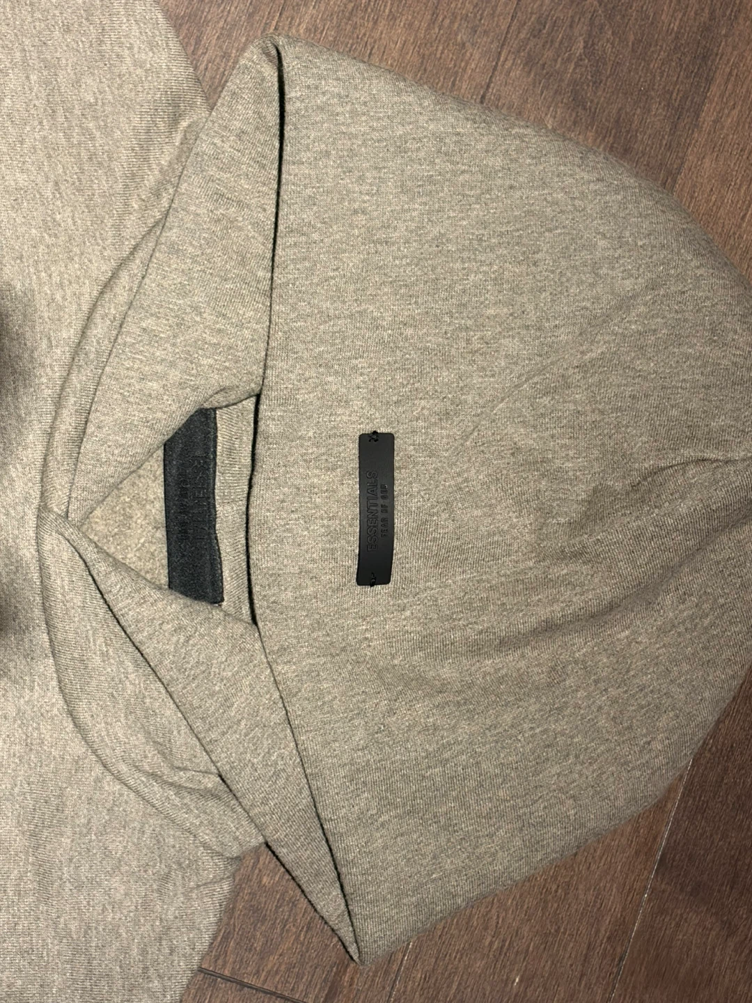 (FW24) AUTHENTIC Fear of God Essentials Hoodie - Heather Grey - photo 3