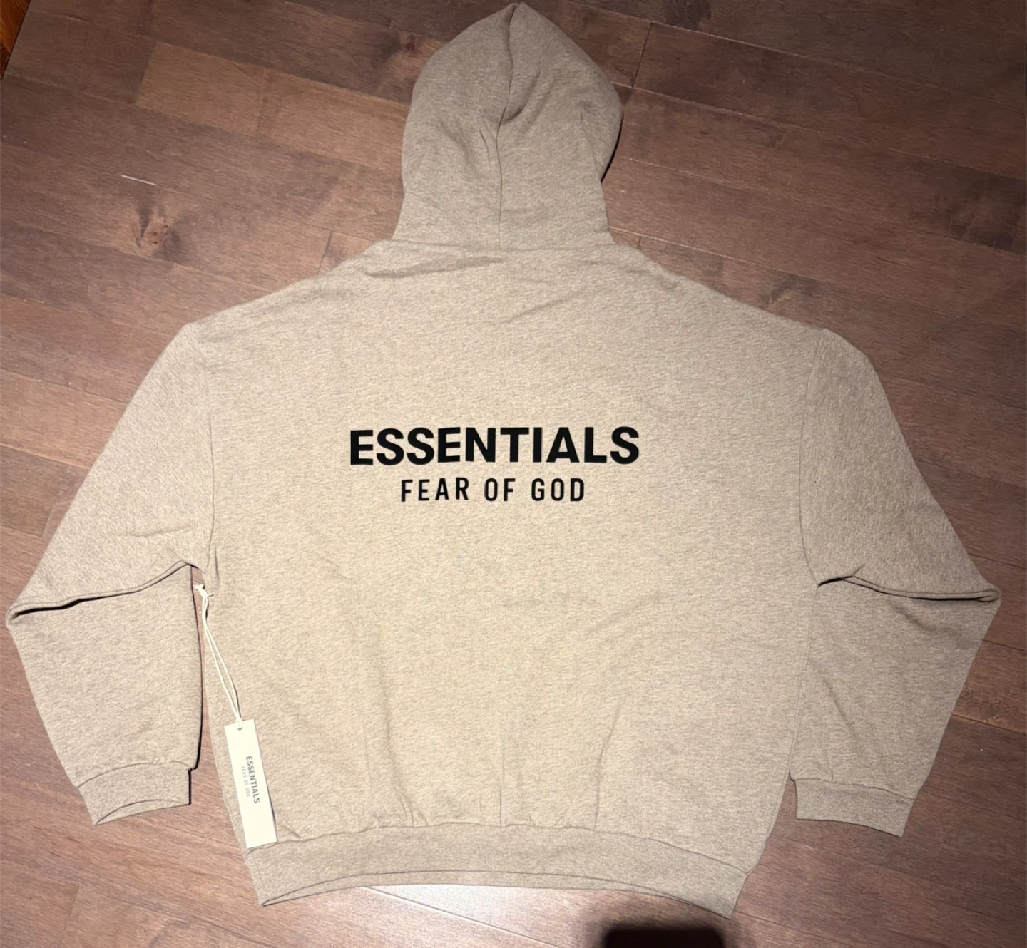 (FW24) AUTHENTIC Fear of God Essentials Hoodie - Heather Grey - photo 2