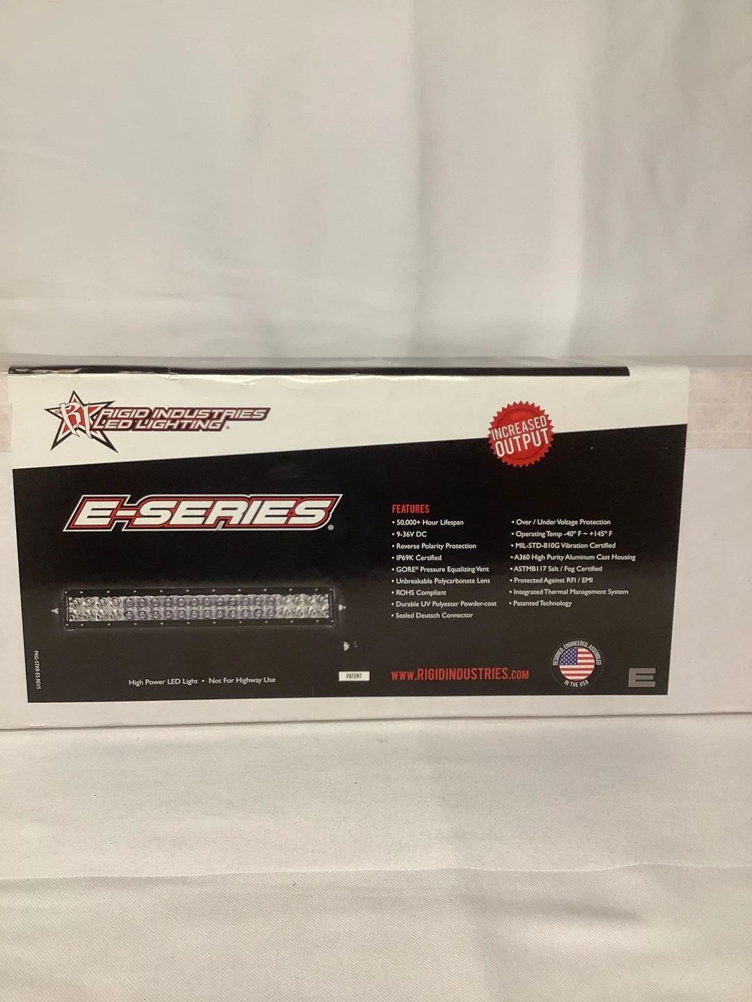 Rigid Industries E-Series 20" Hybrid Combo LED Light Bar - photo 2