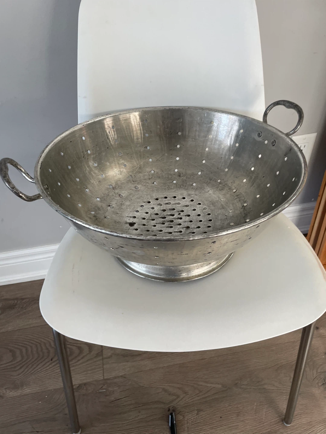 Large Metal Colander