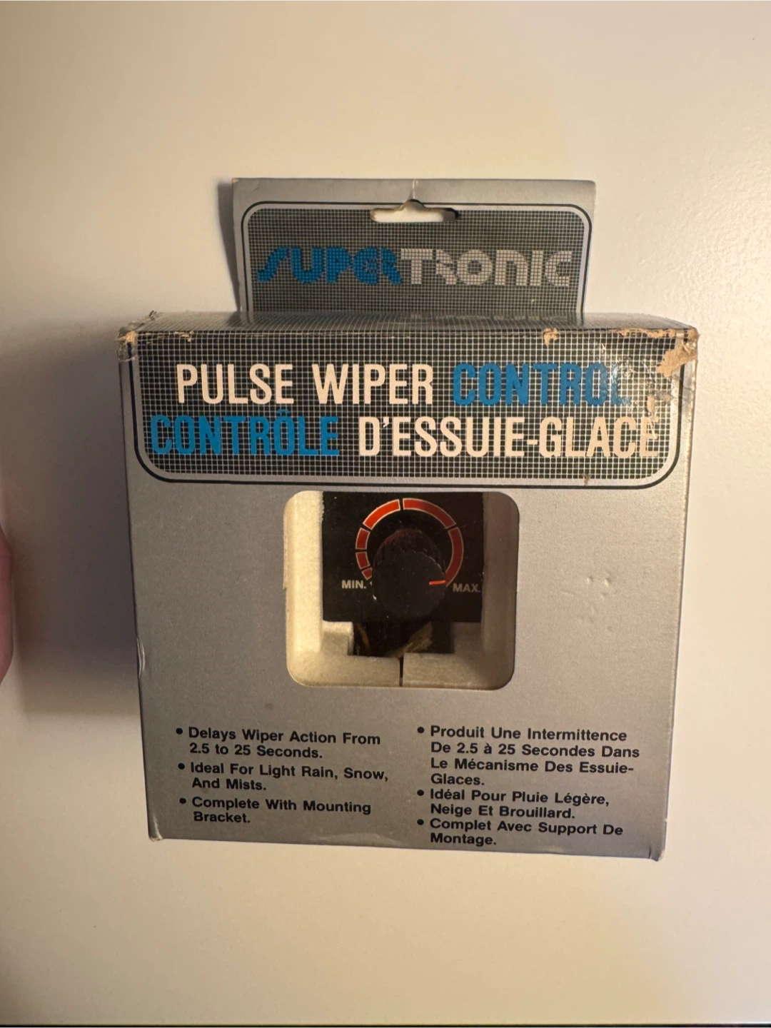 Vintage UNOPENED Supertronic Pulse Wiper Control