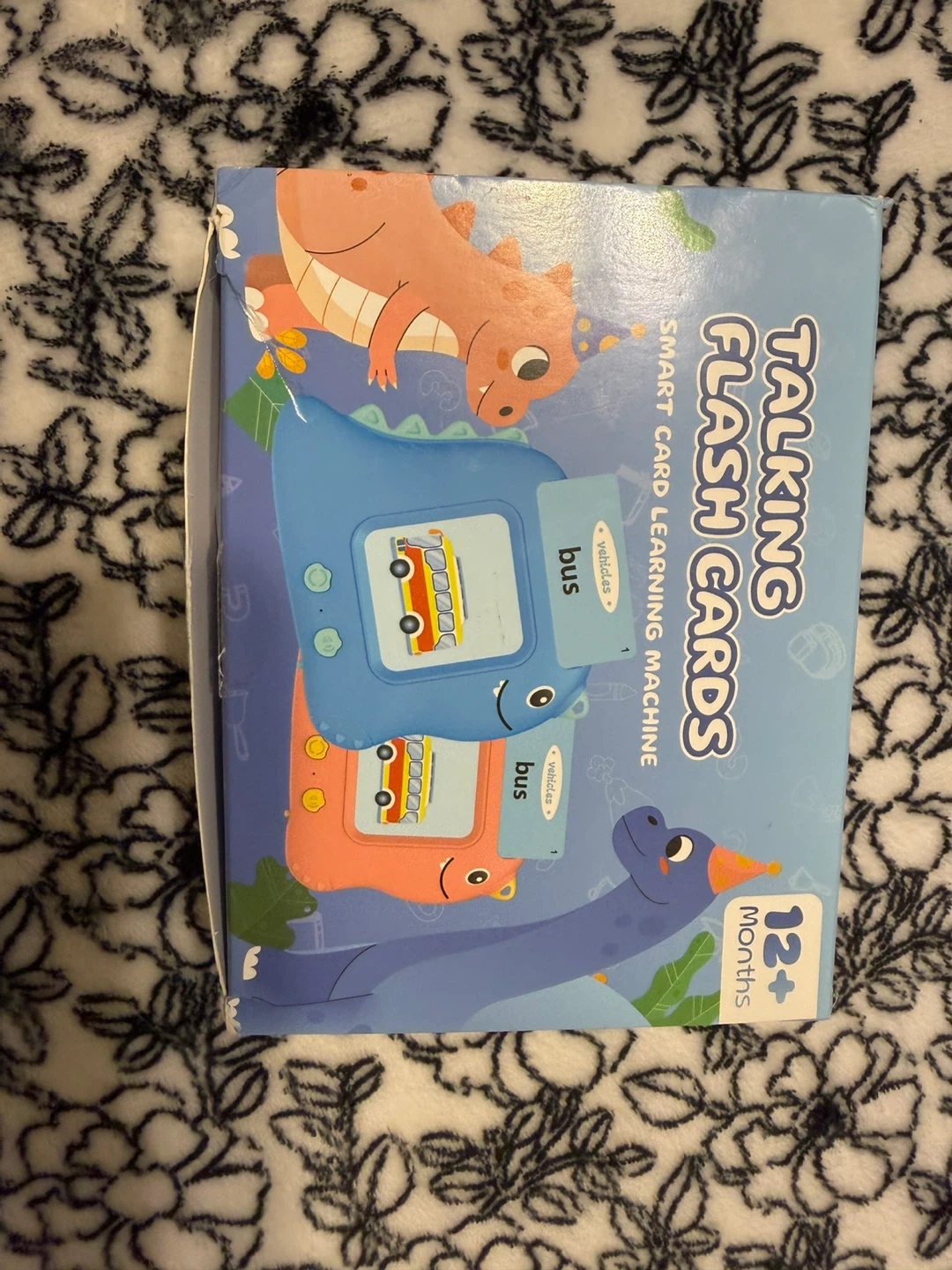 Kids toddle talking flash cards Boys and girls - Pink