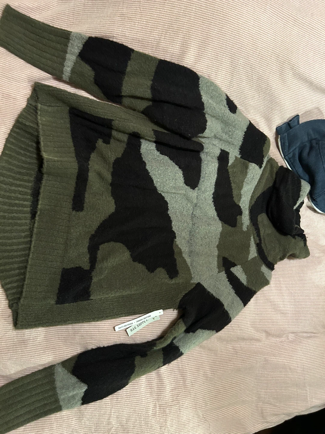 RAD SUPPLY Camo Sweater