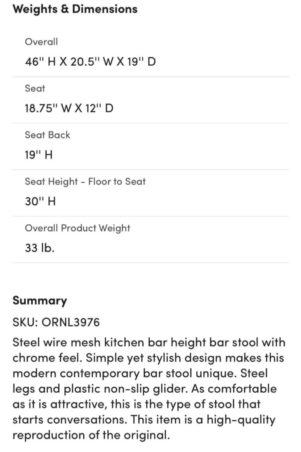 2 kitchen bar stool - chrome - photo 2