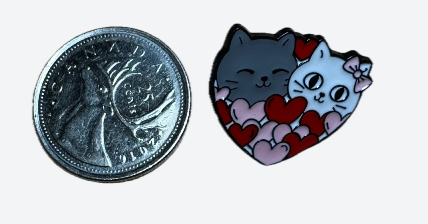 LAST SET! Cute Cat Enamel Pins (Set of 4) - photo 4
