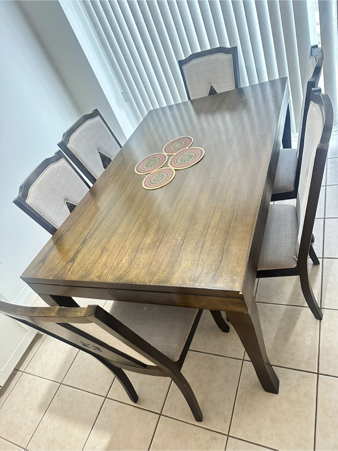 Dining Table and Chairs Set