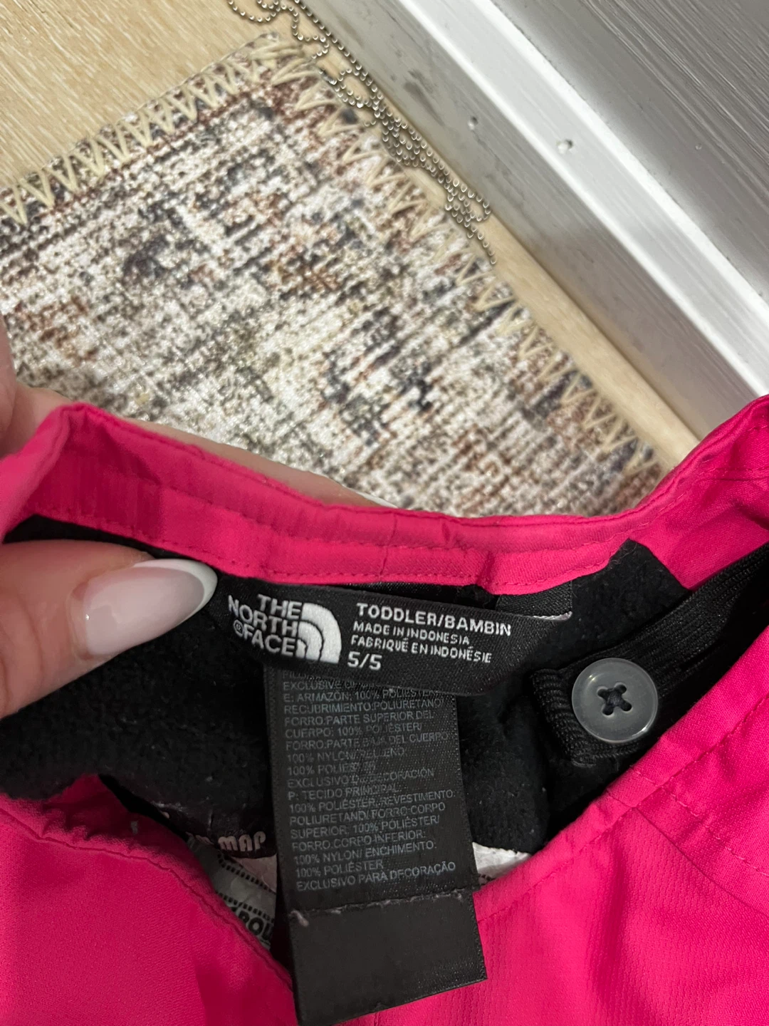 The North Face Toddler Ski Suit - Pink - Size 5/5 - photo 3