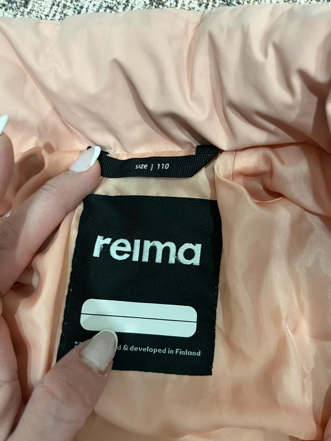 Reima Pink Puffer Winter Jacket - Size 110 - photo 2
