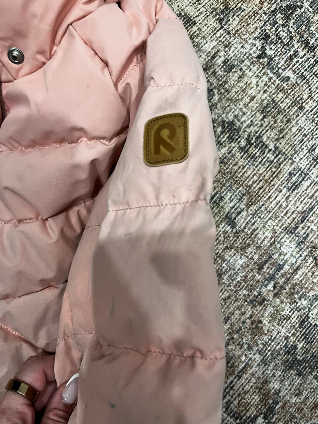Reima Pink Puffer Winter Jacket - Size 110 - photo 4