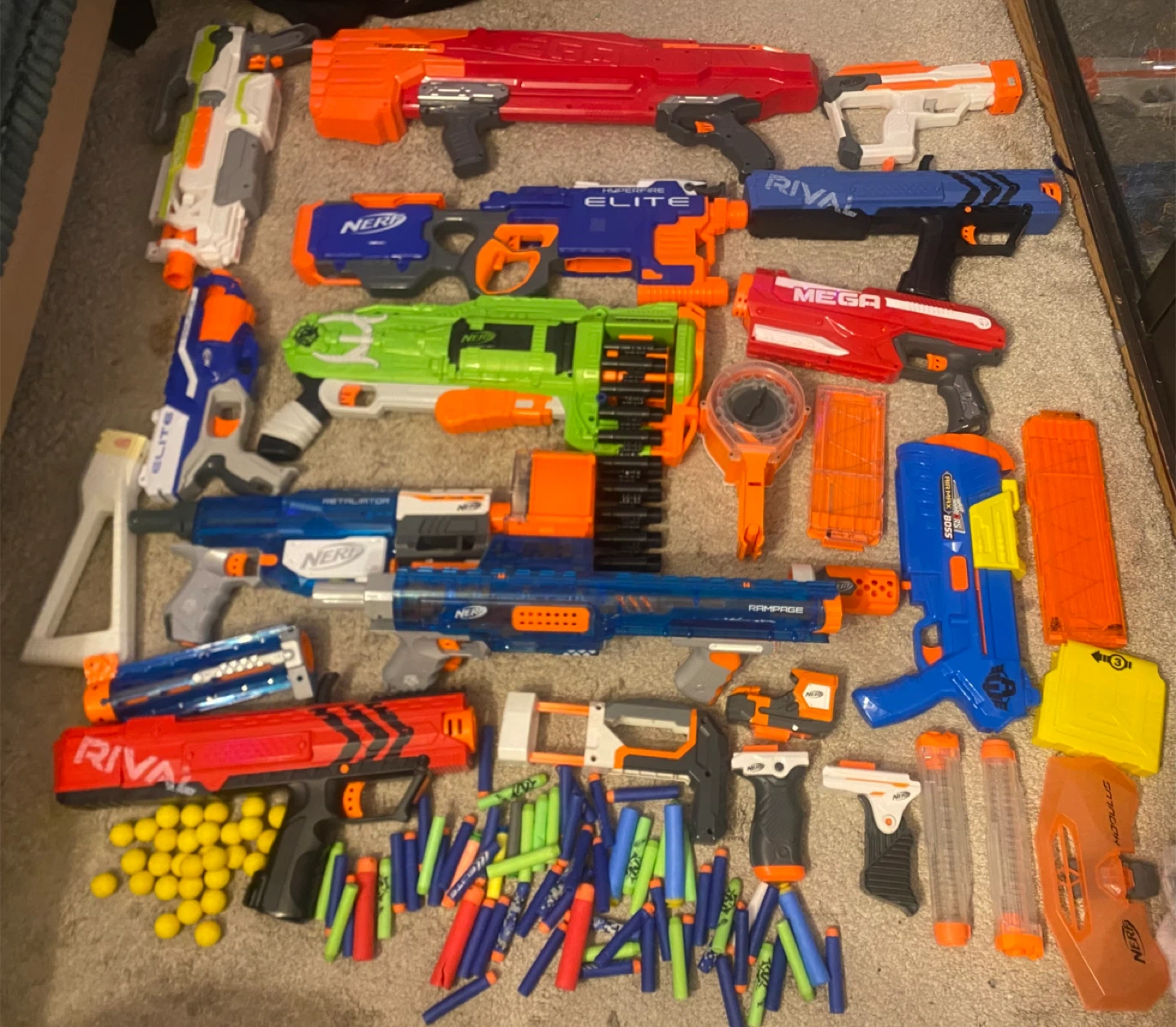 PENDING Nerf gun lot