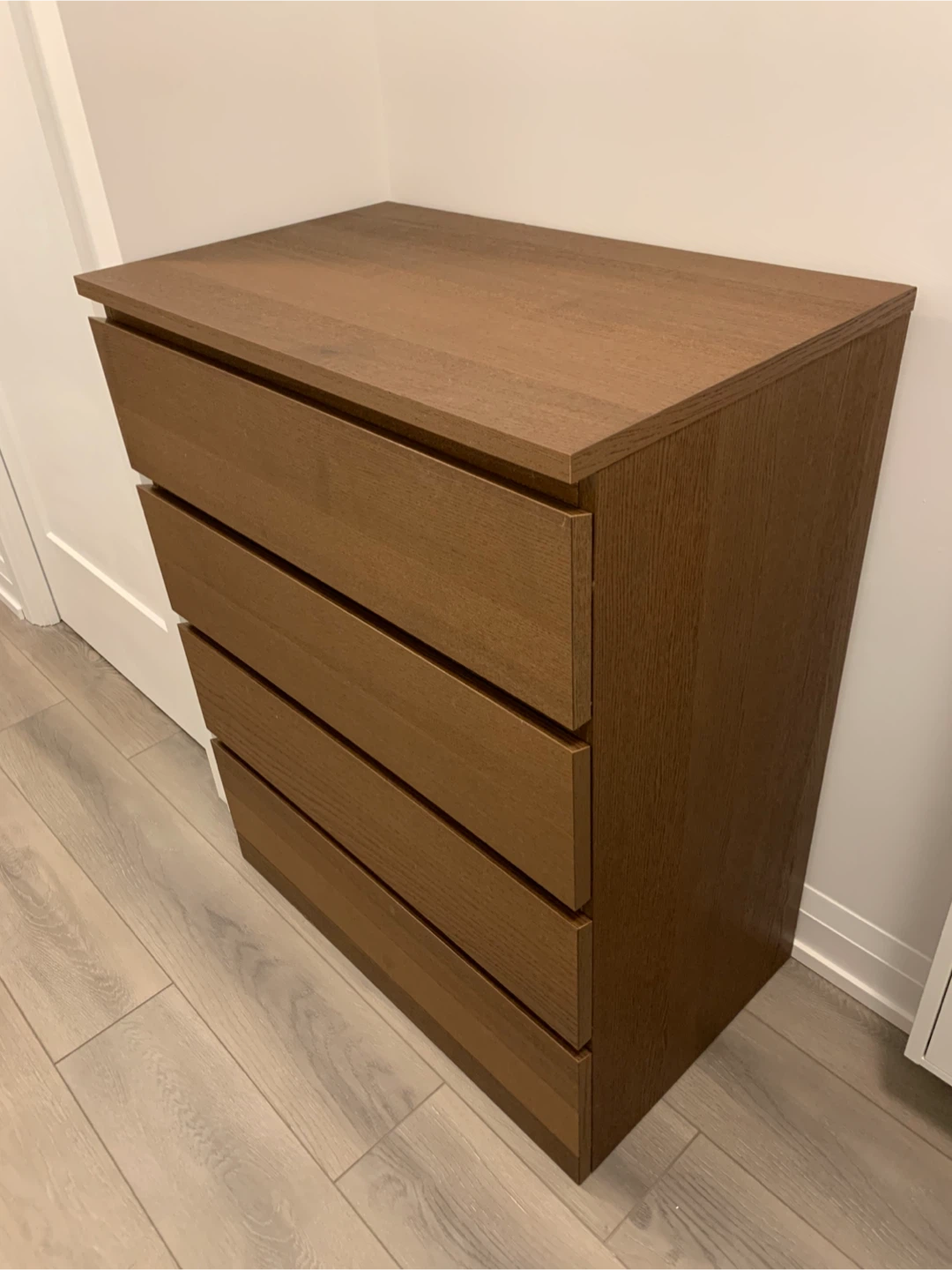 Brown 4-Drawer Dresser - photo 3