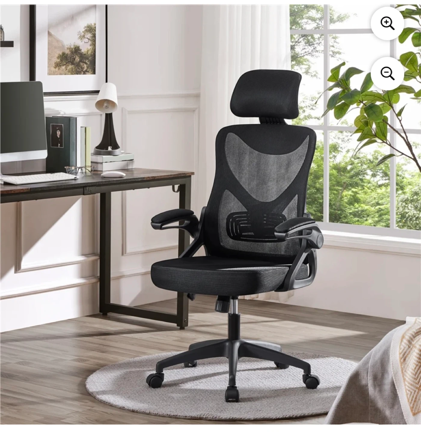 Multifunctional Office Chair - Black Mesh Ergonomic - photo 4