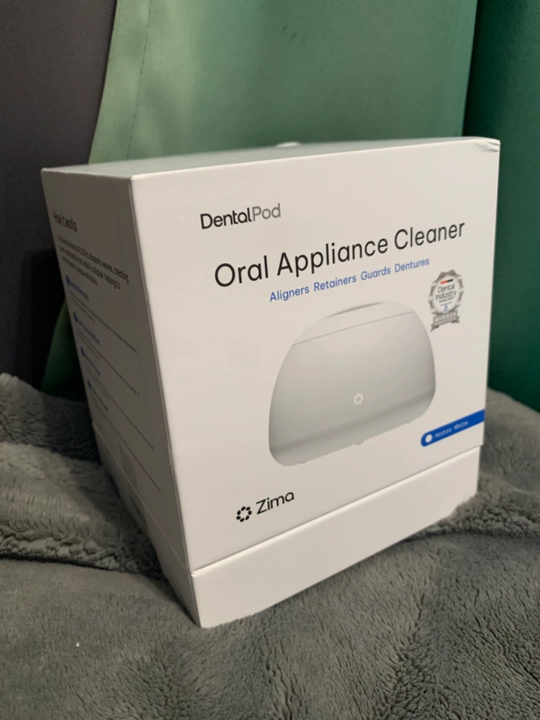 Dental Pod ZIMA Ultrasonic Retainer Oral Appliance Cleaner