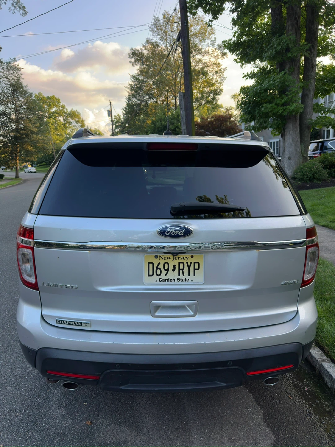 2014 Ford Explorer Limited SUV Silver - photo 4