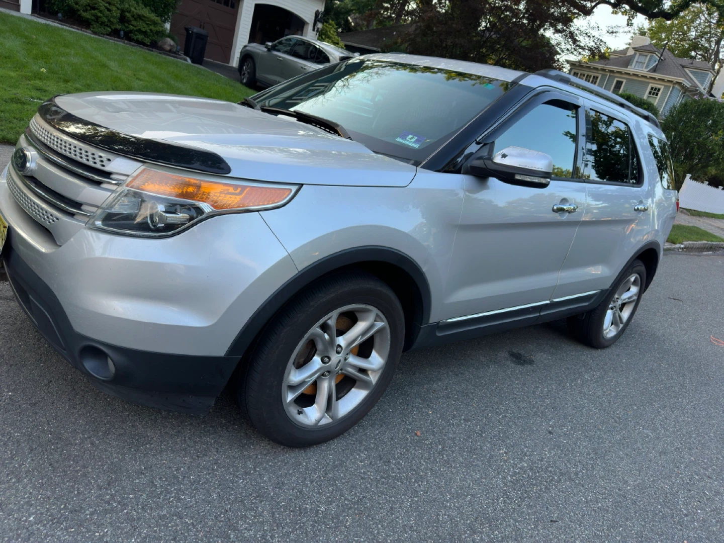 2014 Ford Explorer Limited SUV Silver