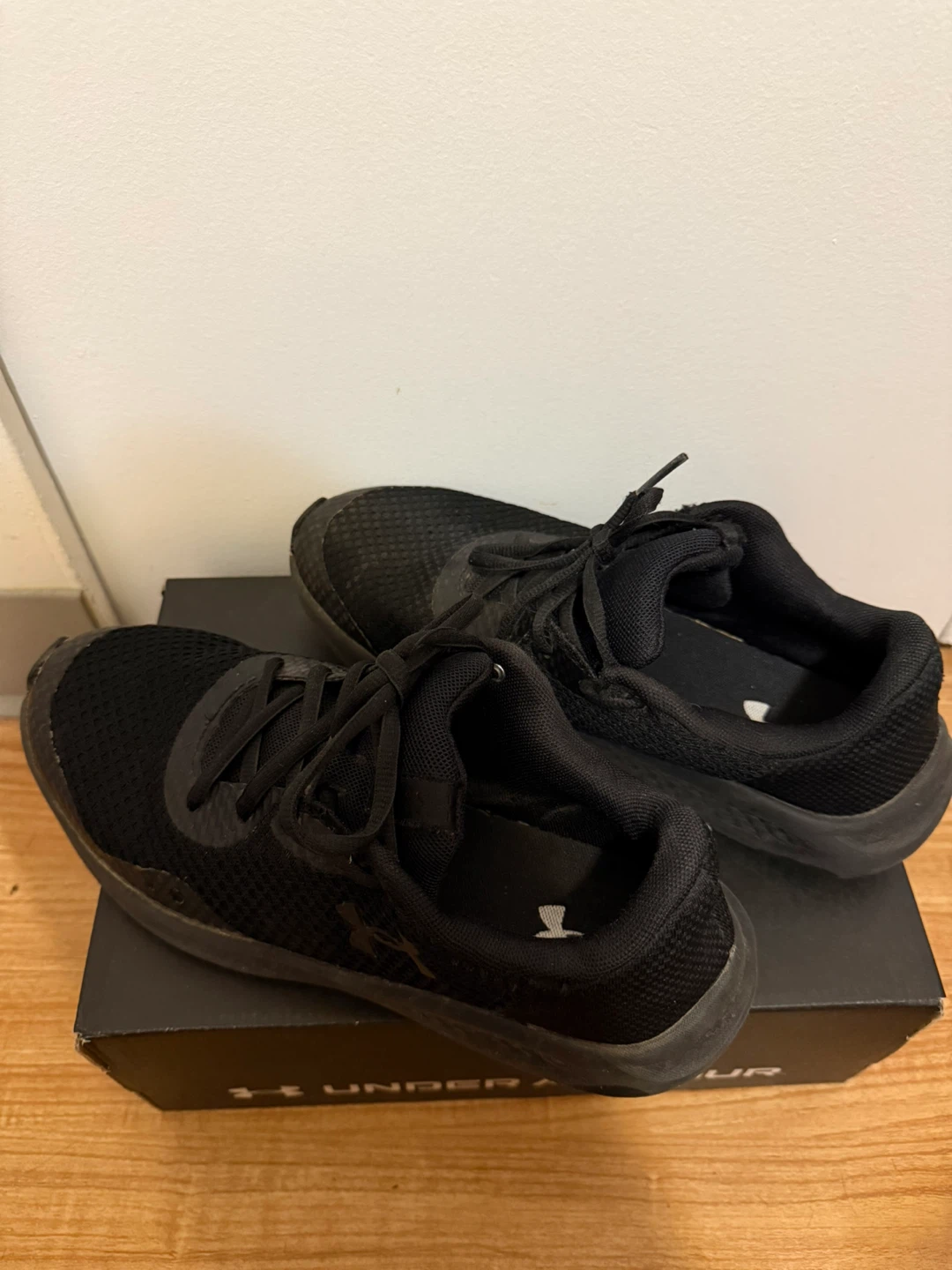 Under Armour Charged Pursuit 3 Black Running Shoes - photo 3