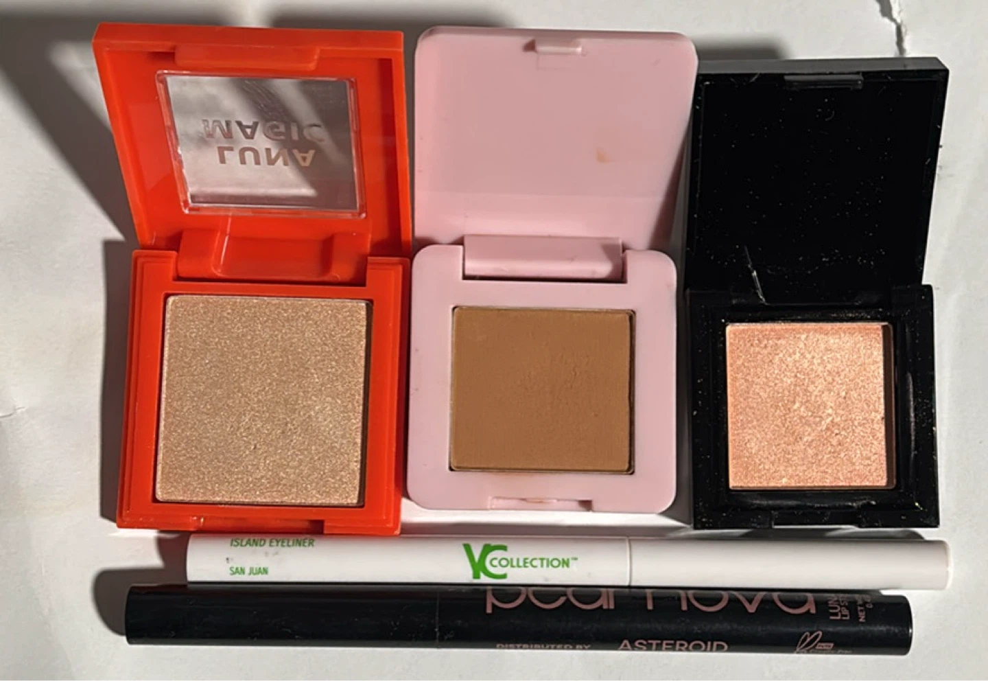 Luna Magic, Phase Zero, Pear Nova & VC Collection Makeup Lot