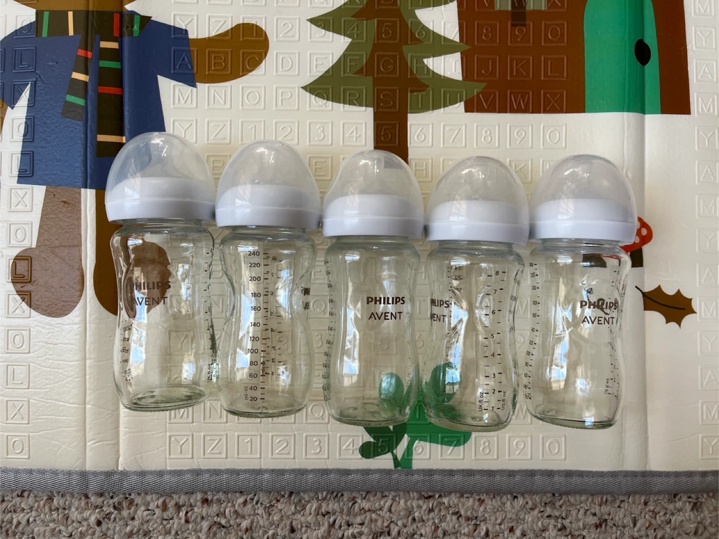 Phillips Avent Glass Bottles