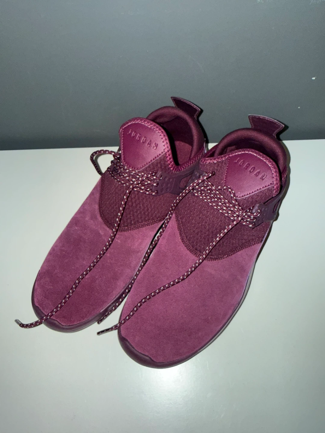 Jordan Casual Shoes - Size US 9.5 Burgundy (Brand new)