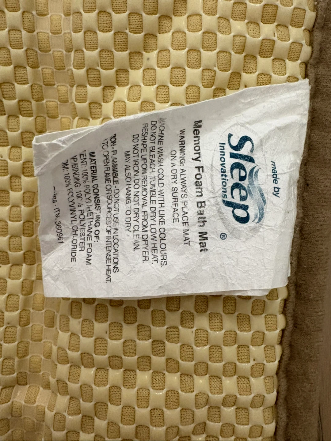 Sleep Innovations Memory Foam Bath Mat - photo 2
