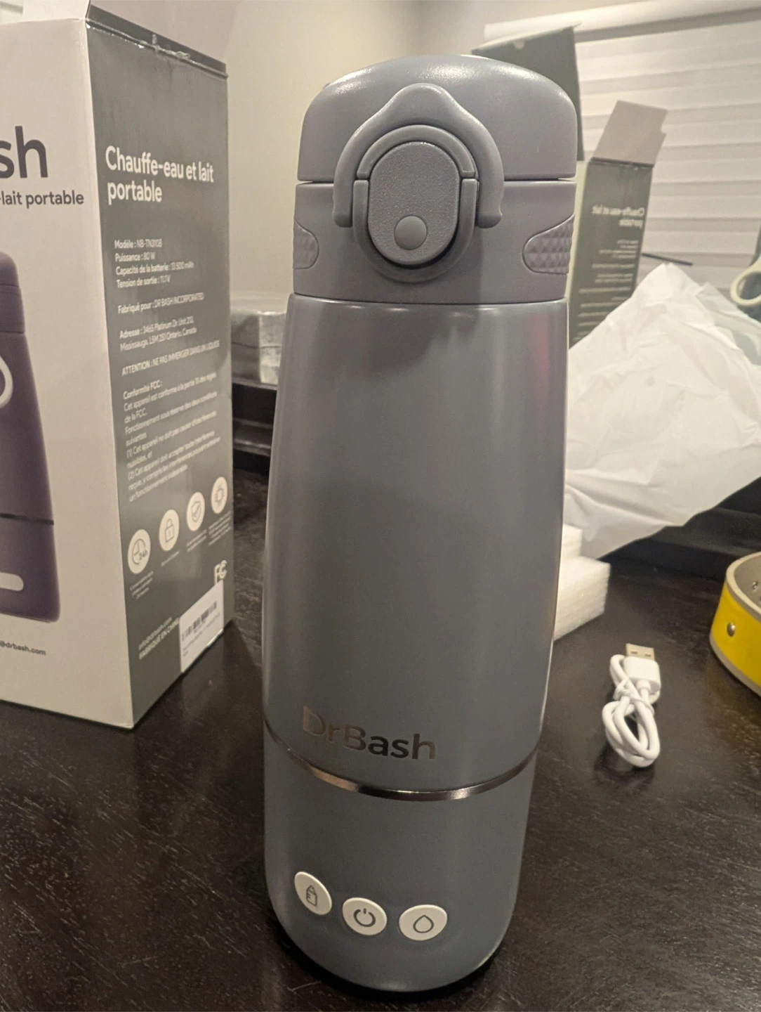 Dr. Bash Portable Water and Milk Heater