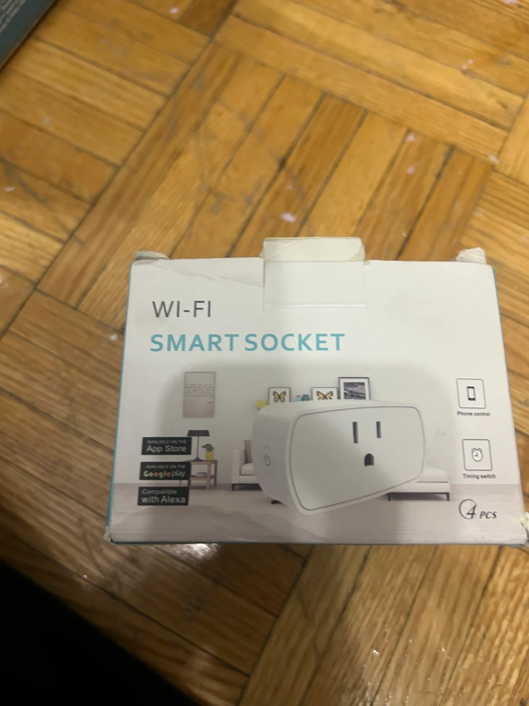 Wi-Fi Smart Socket (4 PCS)