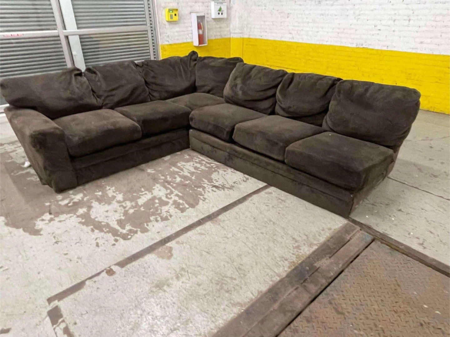 Brown Sectional Sofa