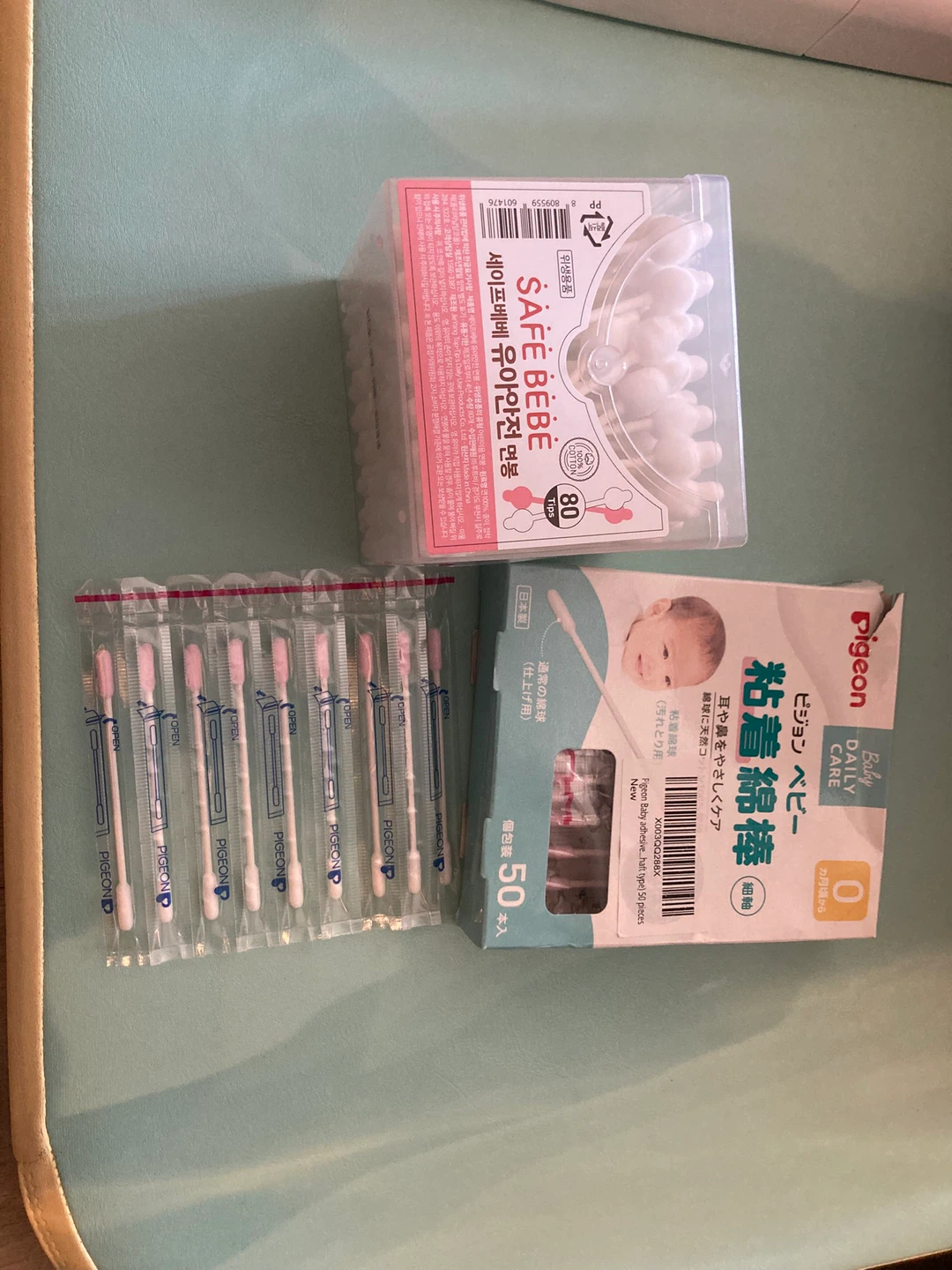 Pigeon Baby Cotton Swabs (Thin Shaft) - 50 Pieces - photo 2